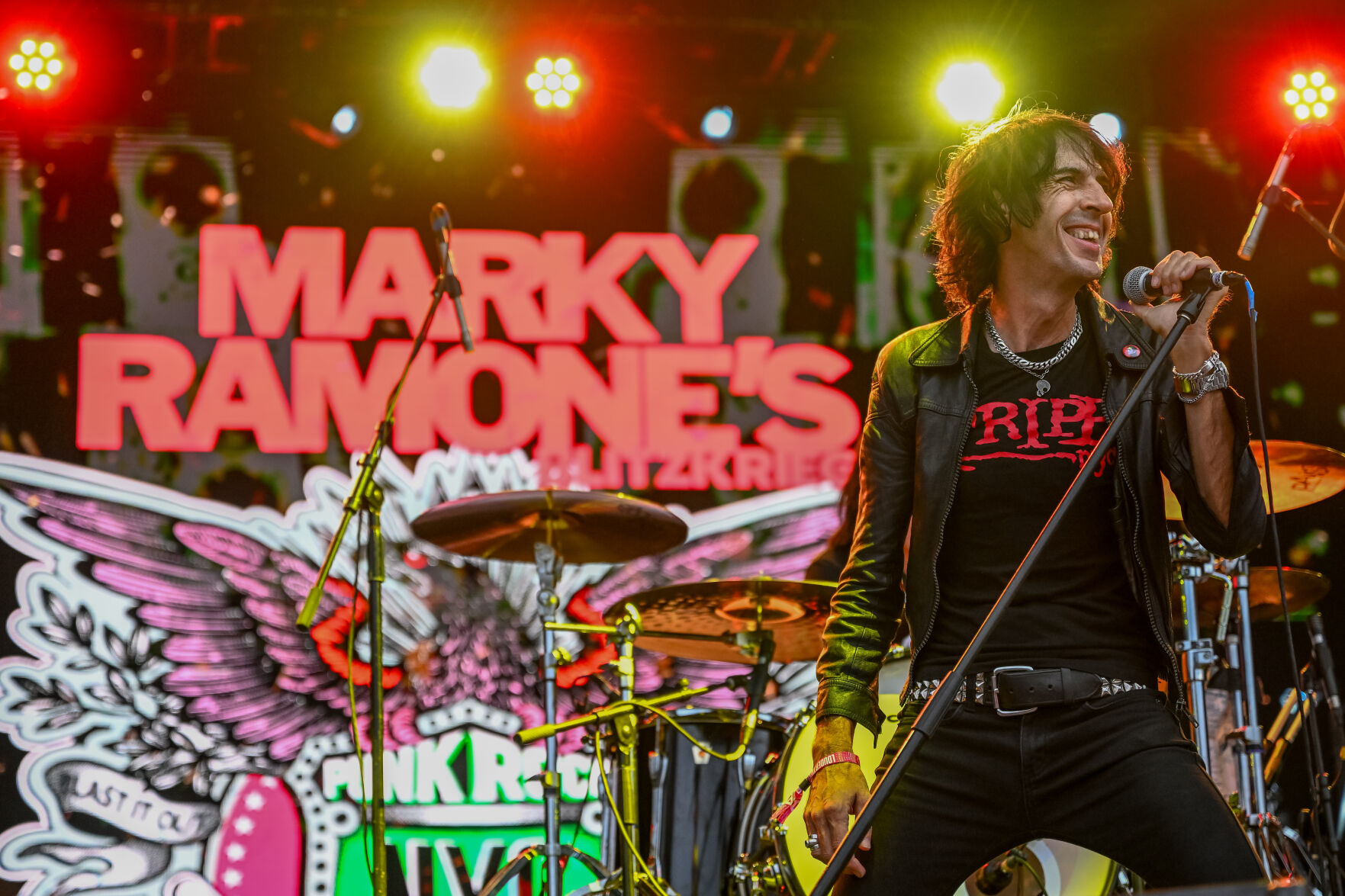 Marky Ramone plays Day 1 of the Louder Than Life Festival